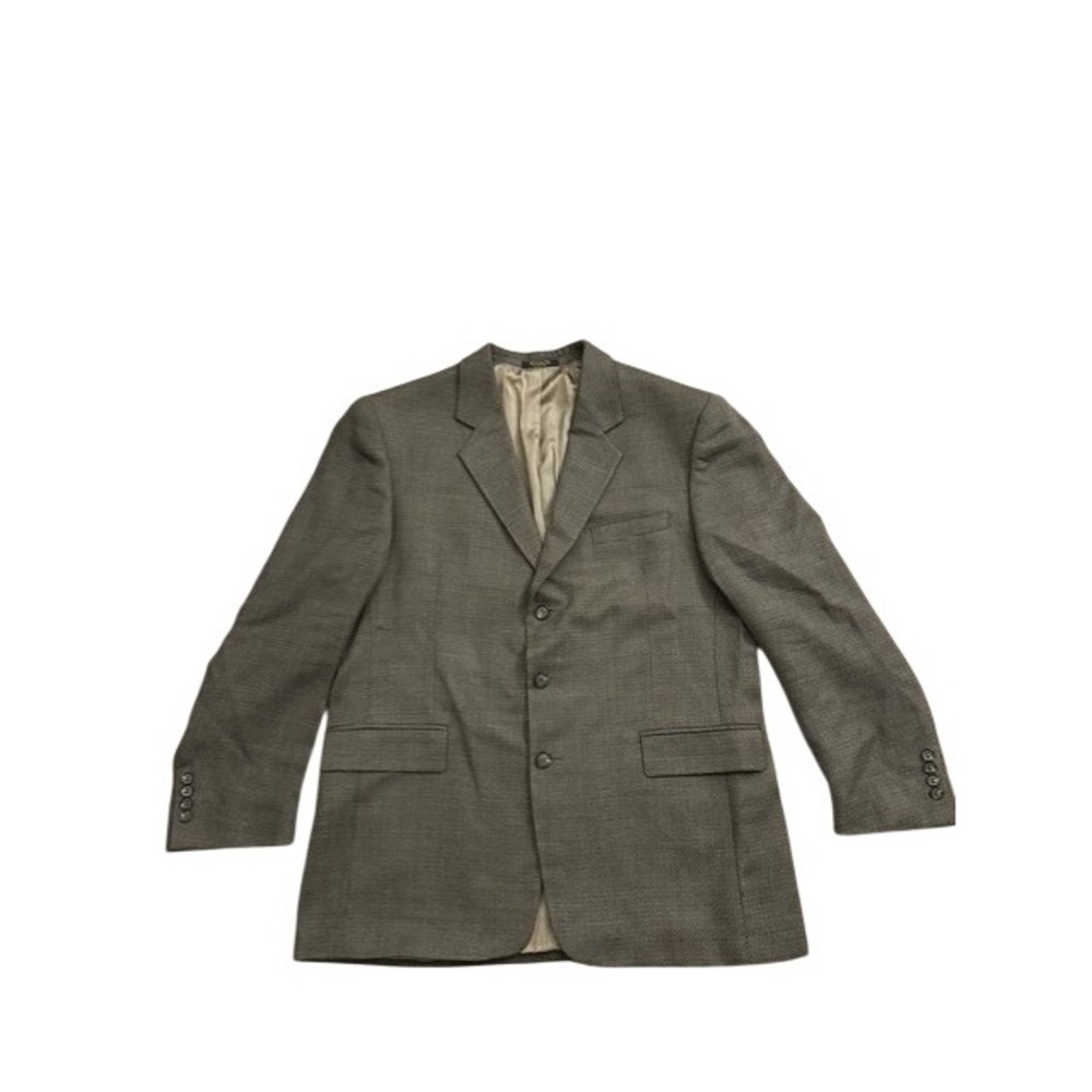 Gianfranco‎ Ruffini Blazer Men's XL Italian Style Textured Jacket 3-Button